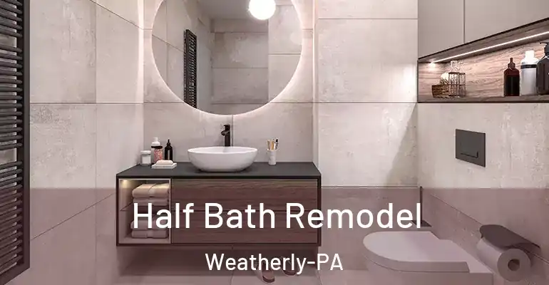 inner Bathroom imggen Half Bath Remodel Weatherly-PA