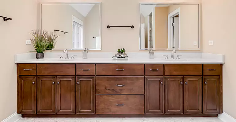 Bathroom Cabinet Renovation in Doylestown