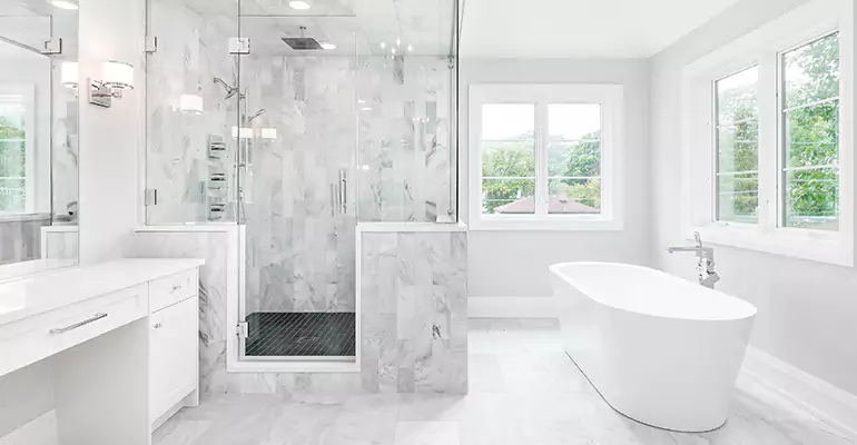 Full Shower Remodel in Doylestown