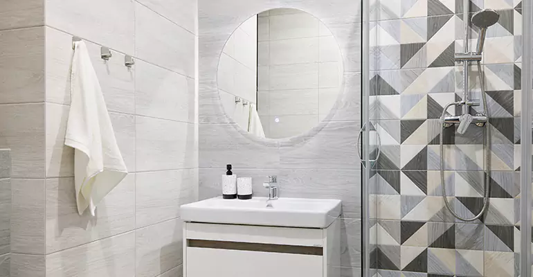 Small Master Bathroom Remodel in Doylestown