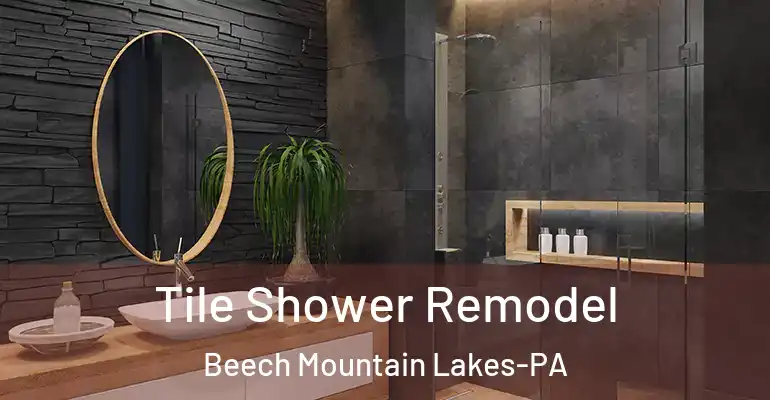inner Bathroom imggen Tile Shower Remodel Beech Mountain Lakes-PA